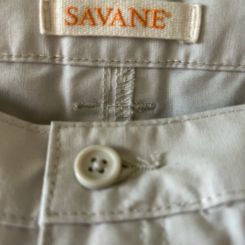 Savane Men’s Cargo Hiking Shorts Tan Size 42 NWT Outdoor Utility Stretch - Picture 5 of 6